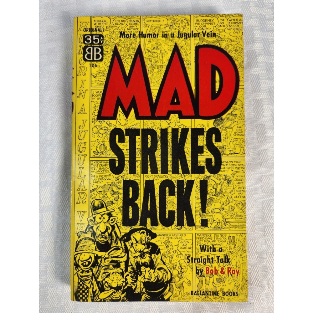 MAD STRIKES BACK! 1955 4th Printing WALLY WOOD JACK DAVIS